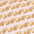 Anillo Bijou dorado
