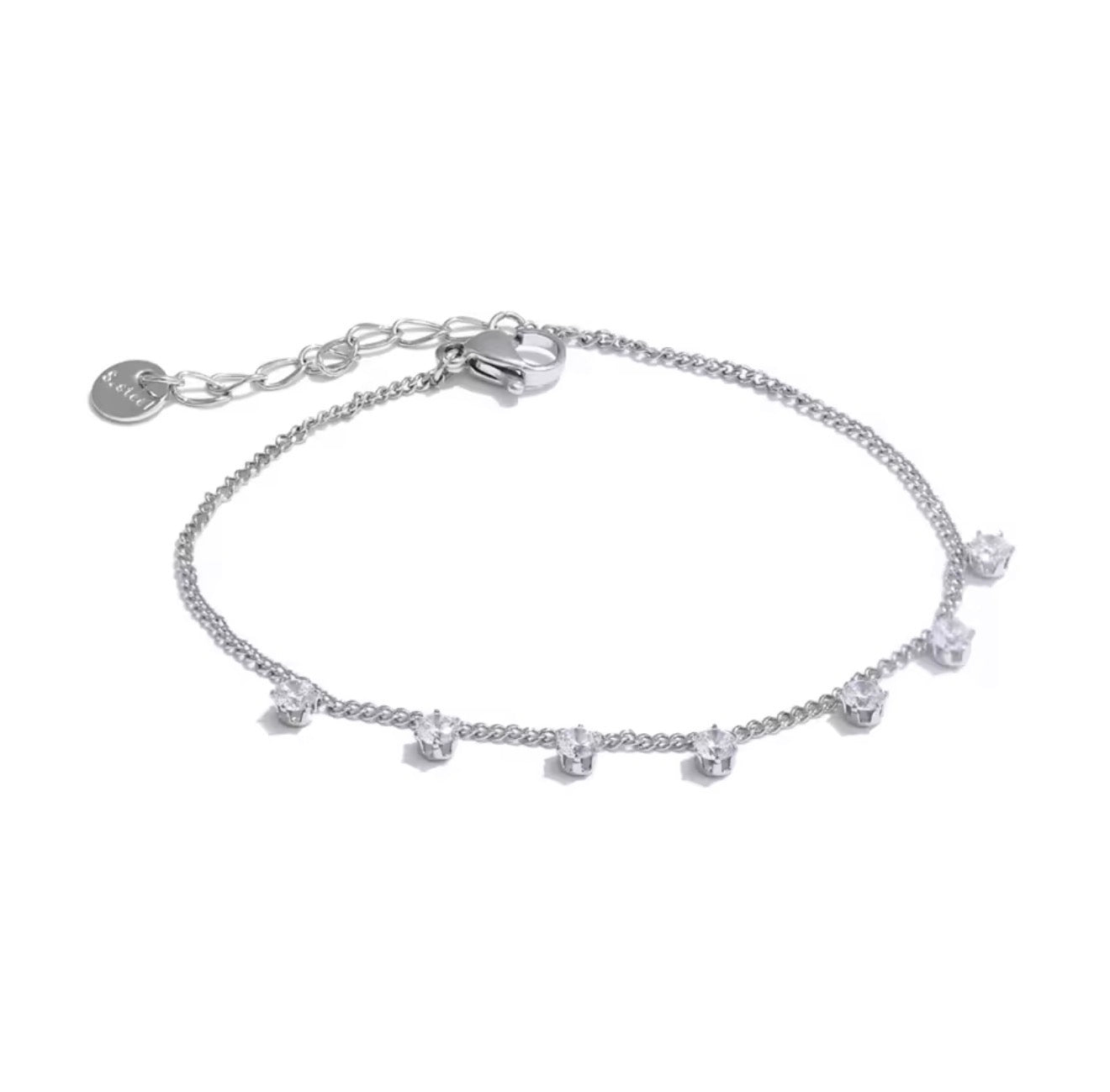 Brazalete con cristalitos minis