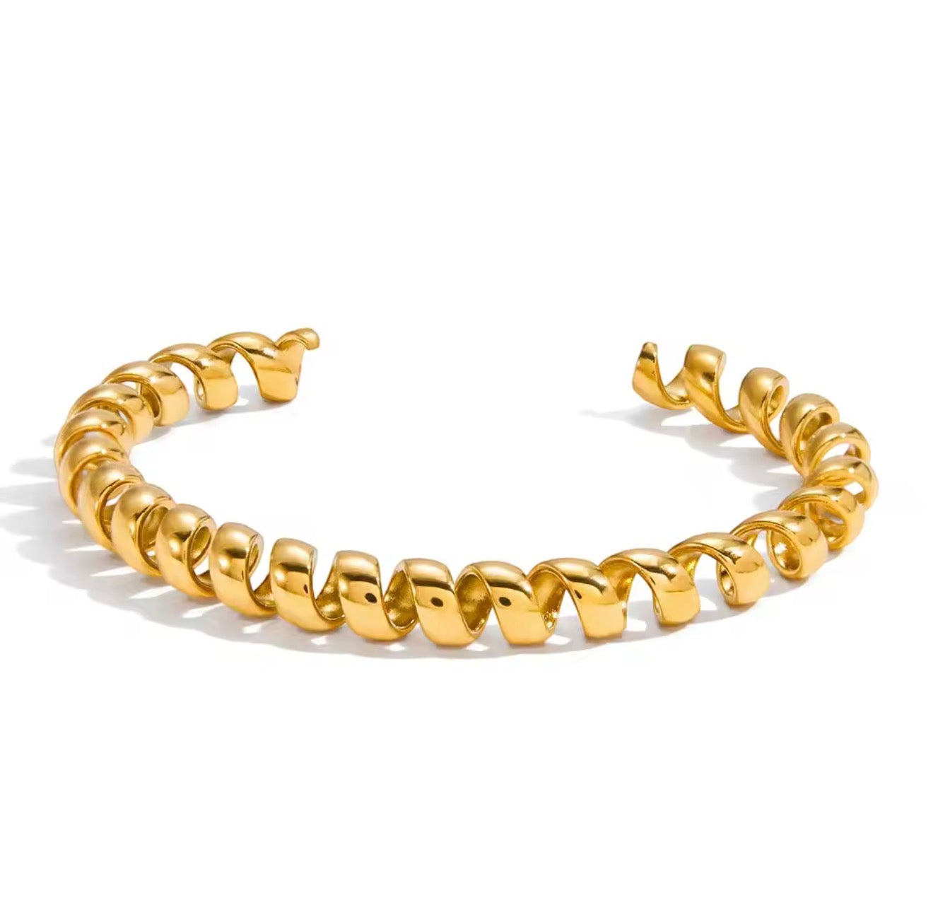 Brazalete duro de resorte