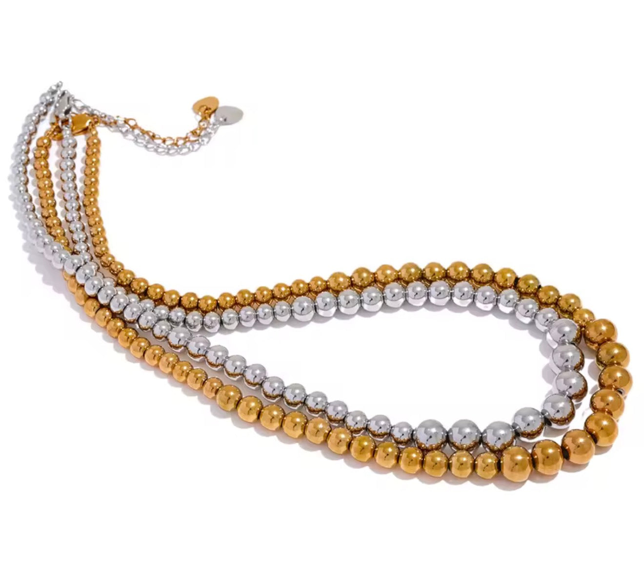 Collar de bolitas ch/md