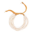 Pulsera de cuentas tipo perlas ajustable