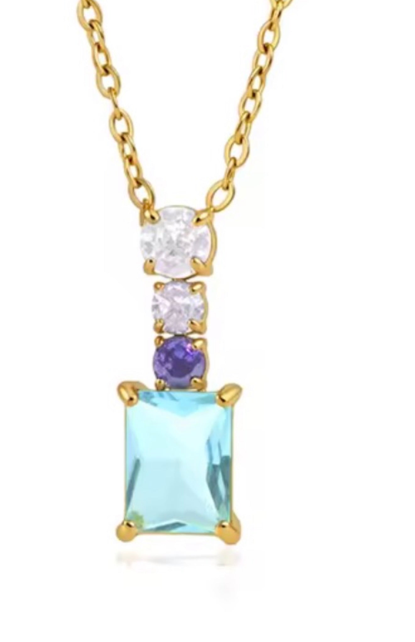Collar cristales de colores
