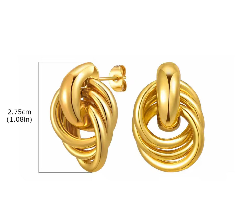 Aretes nudo 2