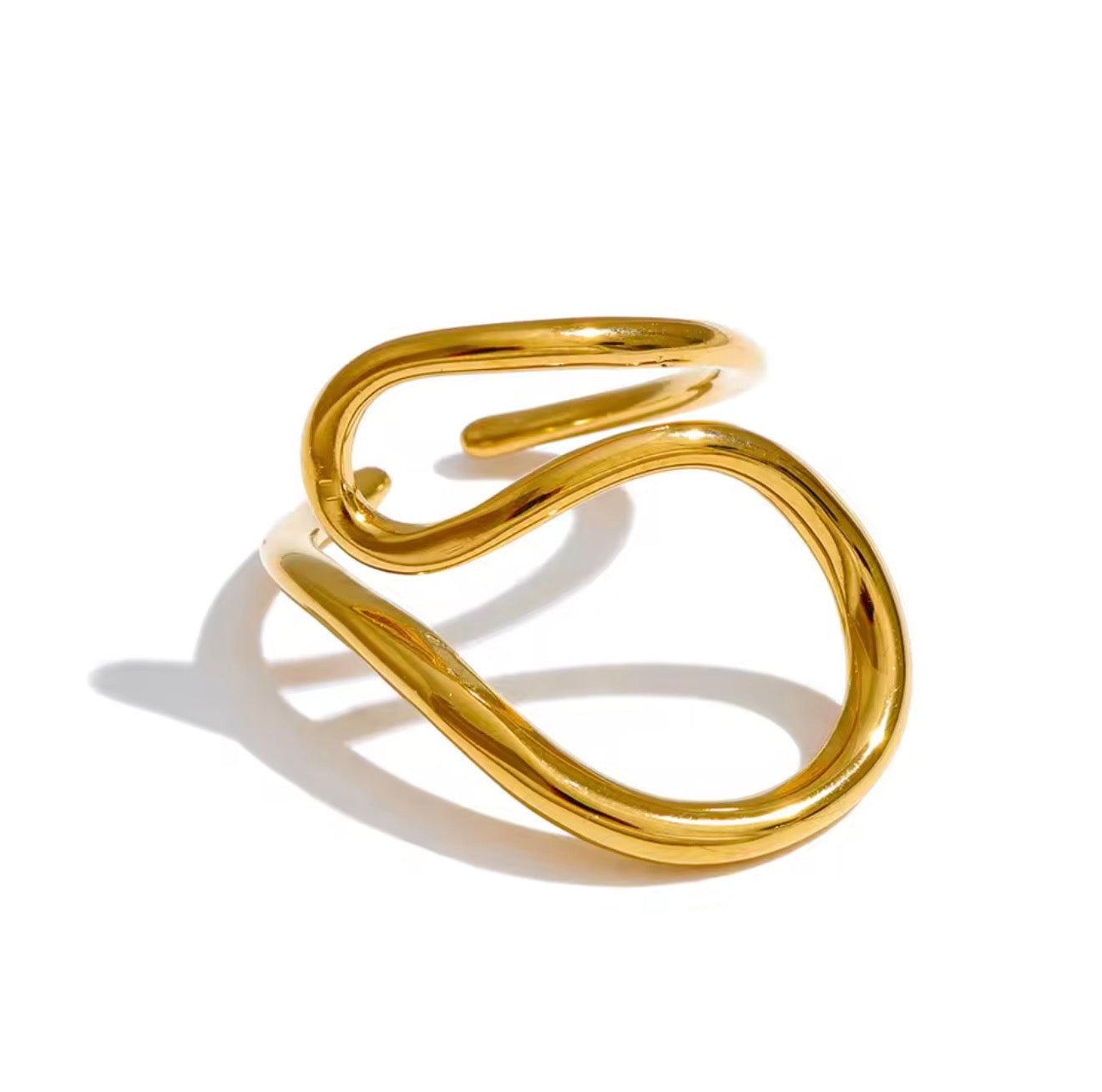Anillo geométrico ajustable