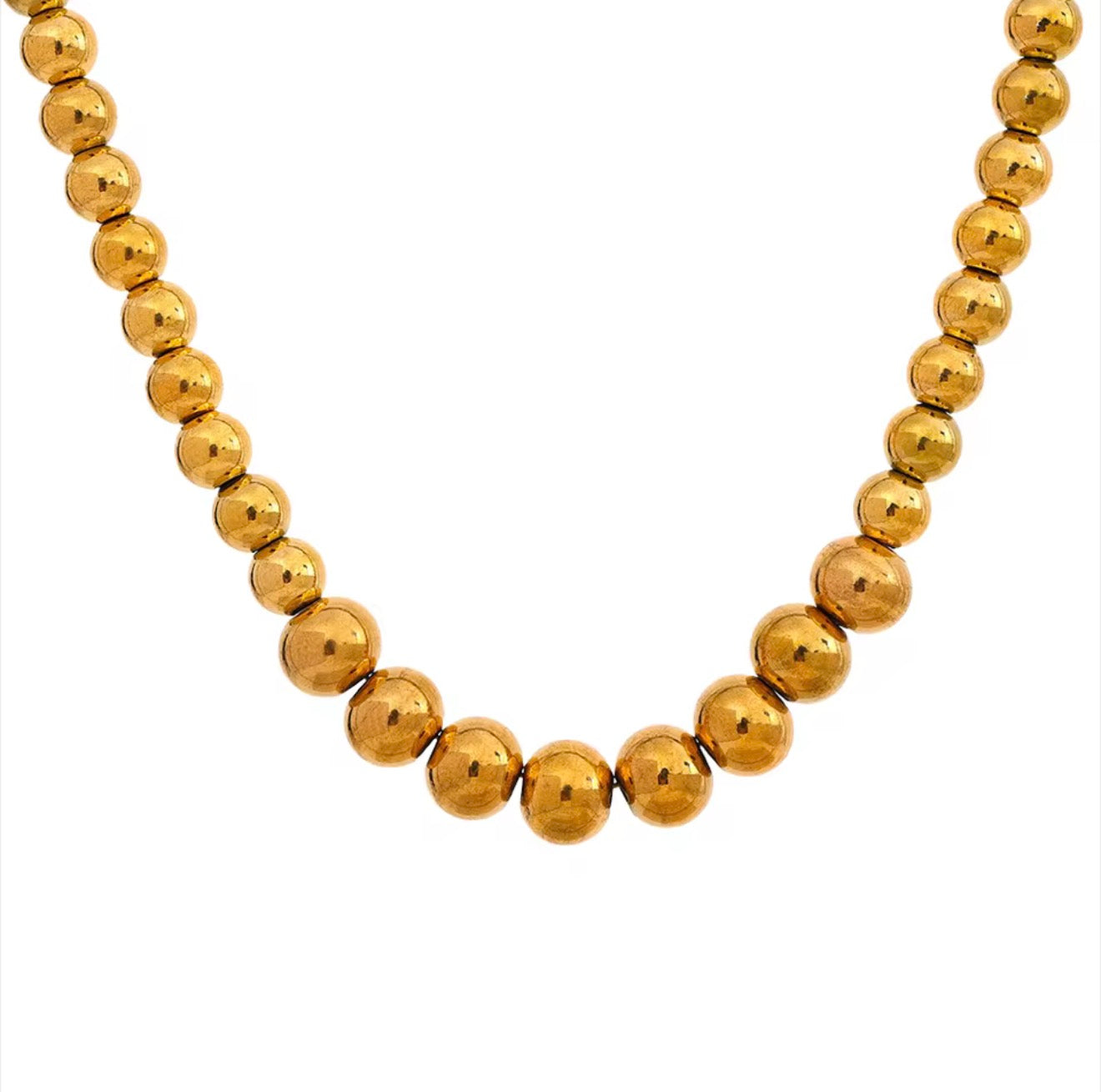 Collar de bolitas ch/md