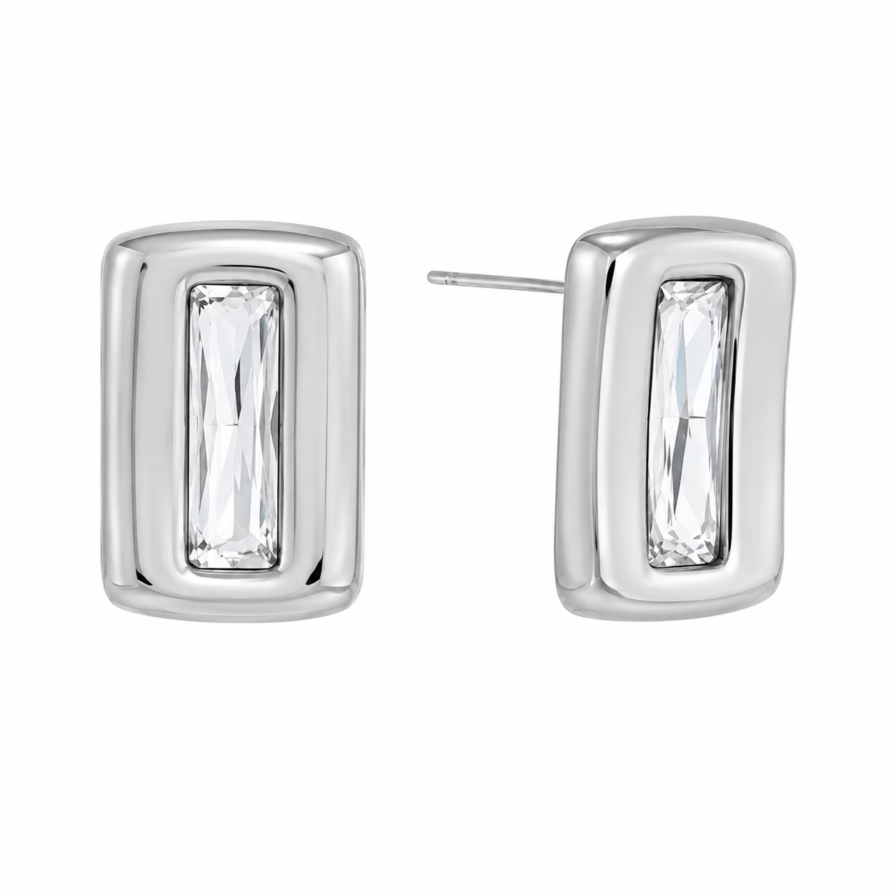 Aretes rectangulares con cristales grandes