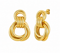 Aretes nudo grande