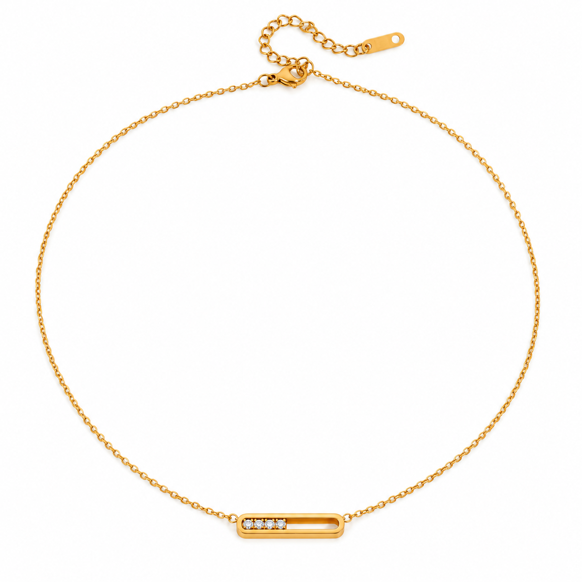 Collar Lumière dorado