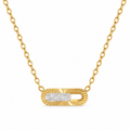 Collar Lumière mini dorado