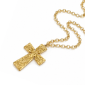 Cadena con cruz