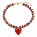Collar full corazones