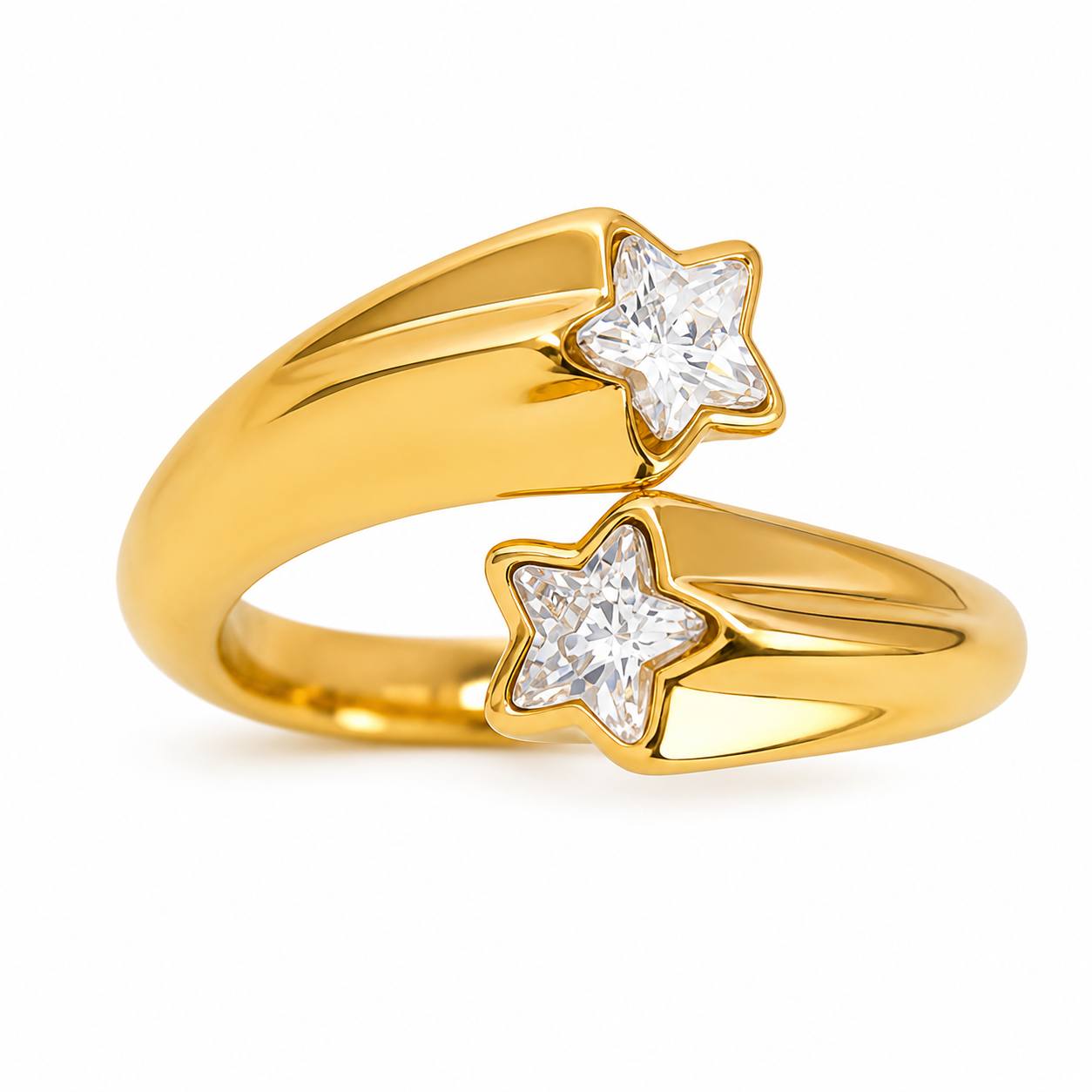 Anillo estrella doble