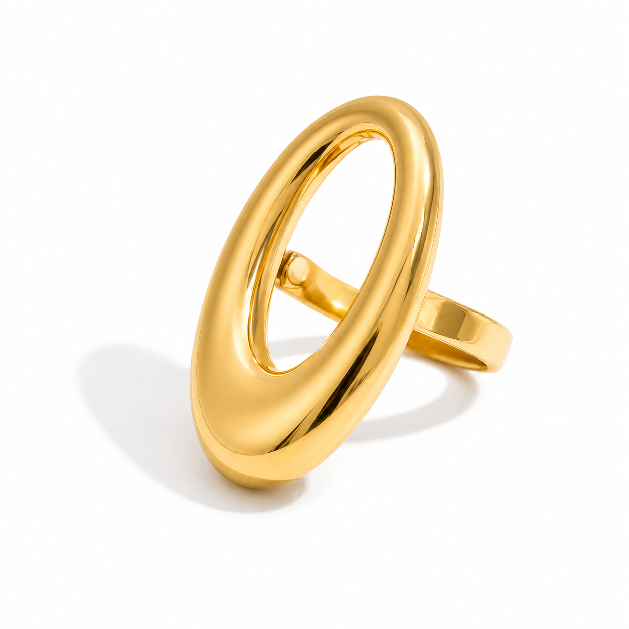 Anillo O Grande Dorado