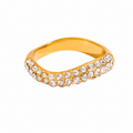 Anillo irregular full de incrustaciones