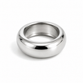 Anillo chunky plateado