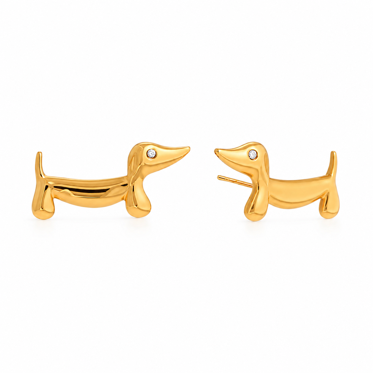 Aretes perritos salchicha