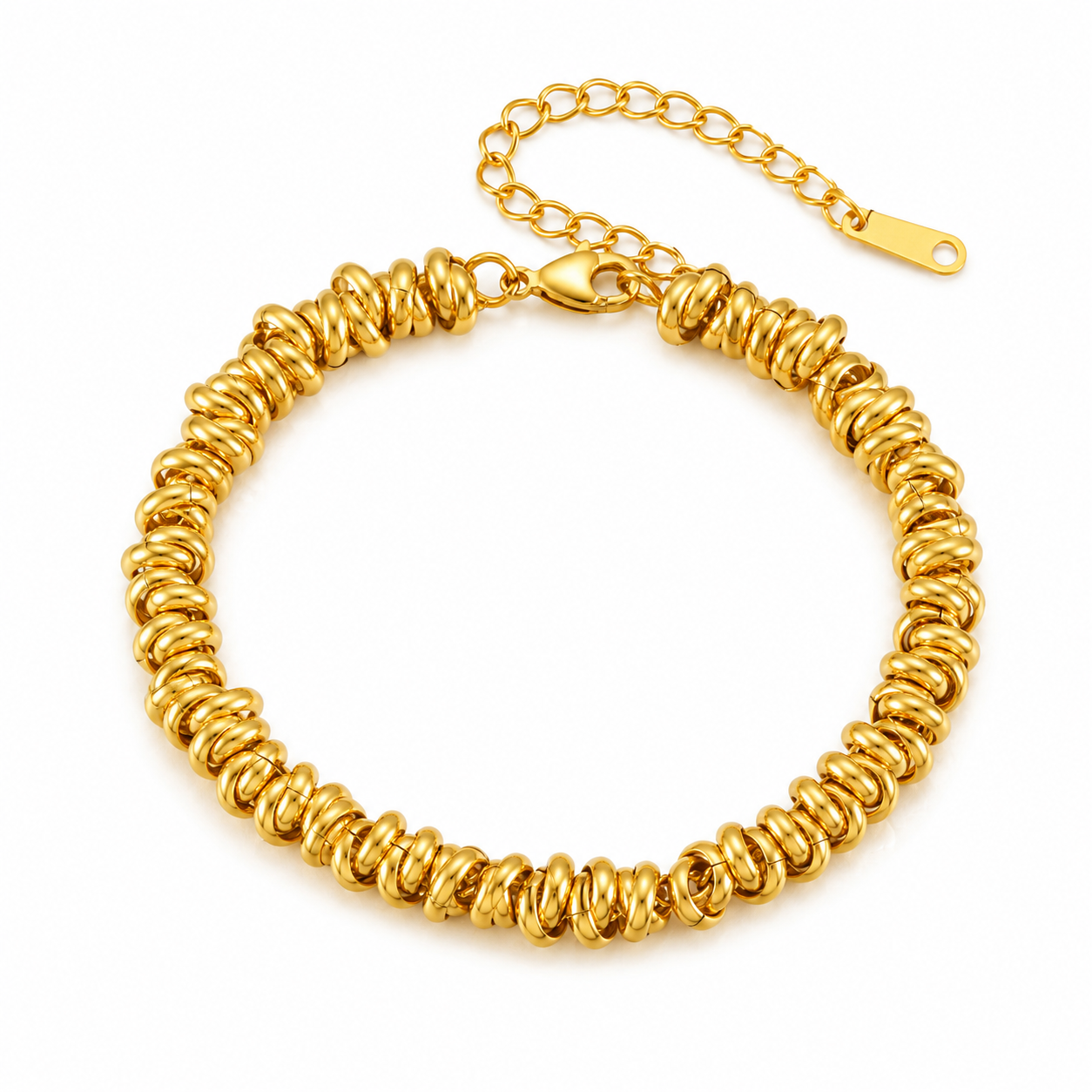 Pulsera nova dorada