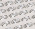 Anillo bijou plateado