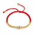 Brazalete ajustable de ojo turco